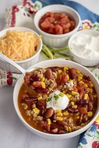 Taco Soup (The World’s Easiest Supper)