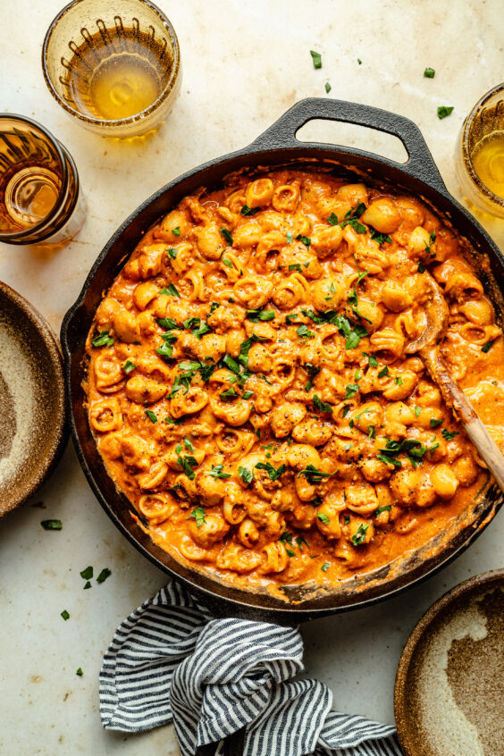 One-Pot Italian Shells and Cheese