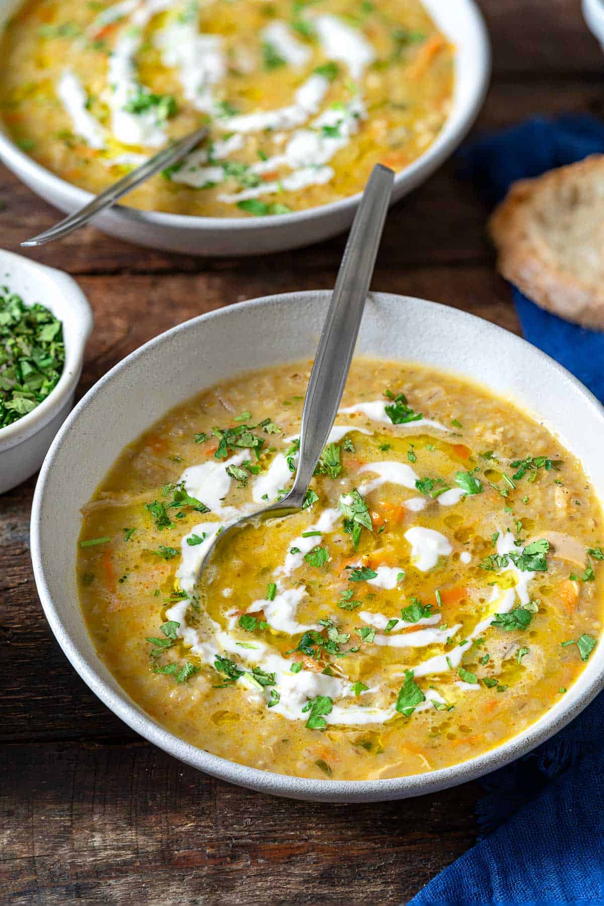 Soupe Jo (Persian Chicken Barley Soup)