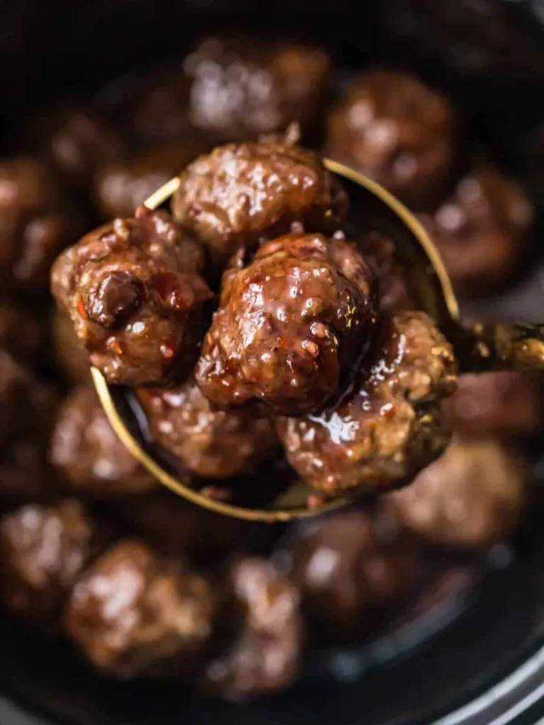 Grape Jelly Meatballs Recipe