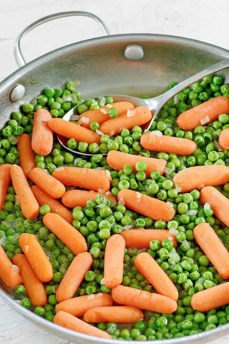 Buttery Peas and Carrots