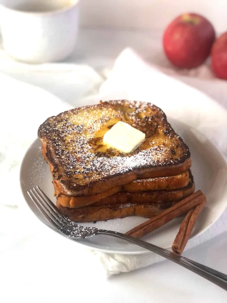 Holiday Apple Cider French Toast
