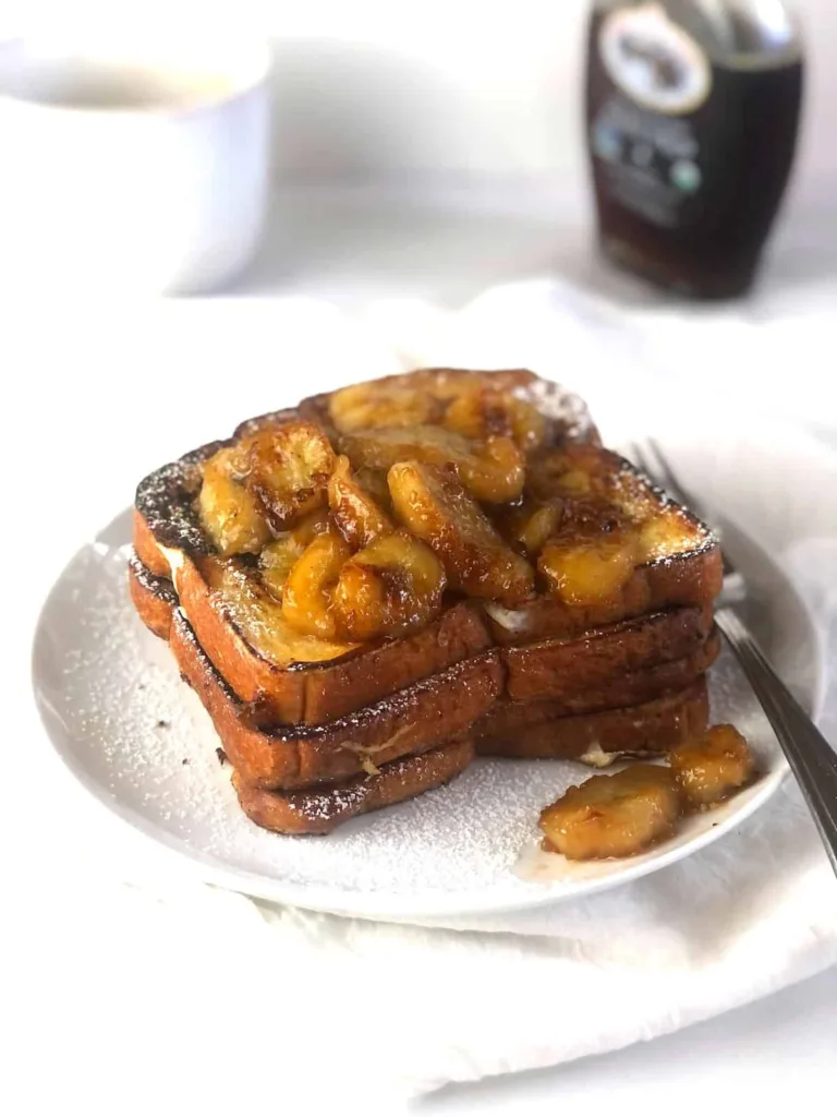 French Toast With Caramelized Bananas