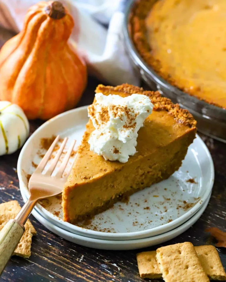 Pumpkin Pie with Graham Cracker Crust Recipe