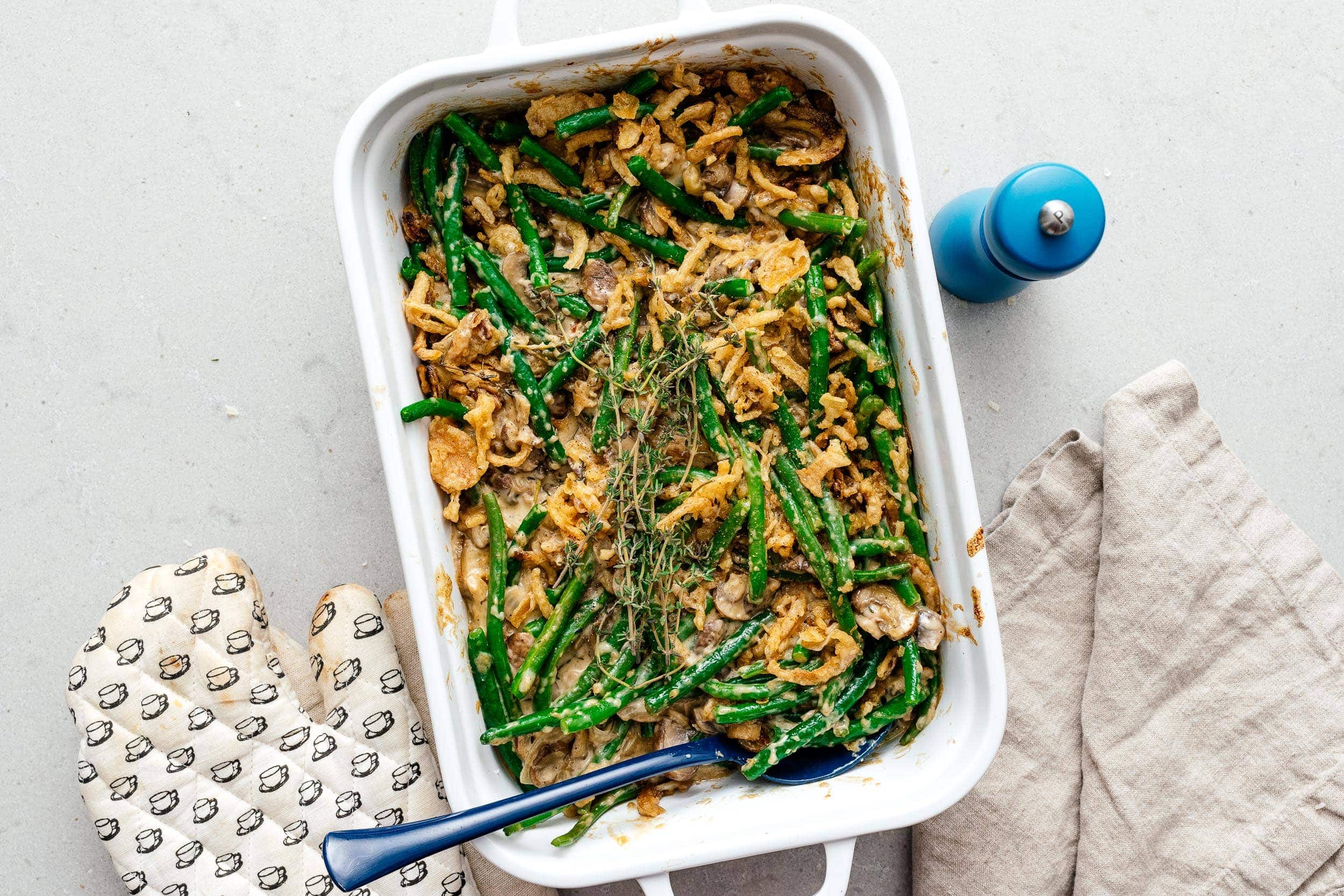Quick and Easy Scratch Green Bean Casserole