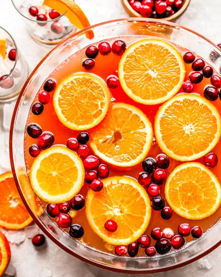 Holiday Punch Recipe (Easy Christmas Punch)