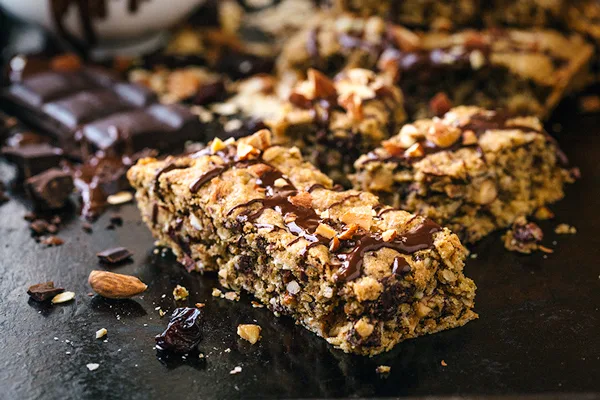 Trail Mix Cookie Bars