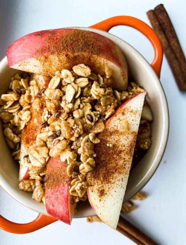 Cinnamon Baked Apples Recipe (In Microwave!)