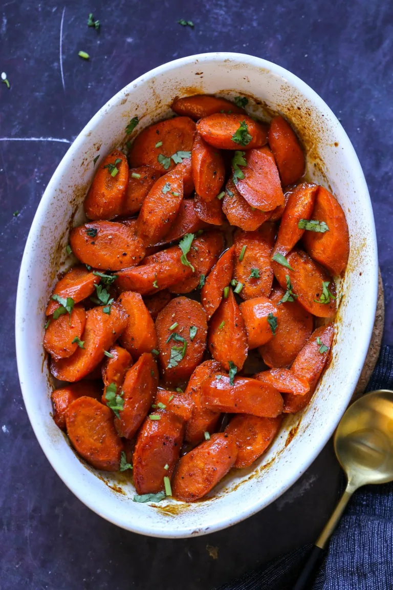 Spiced Glazed Carrots (soy-free, nut-free, gluten-free)