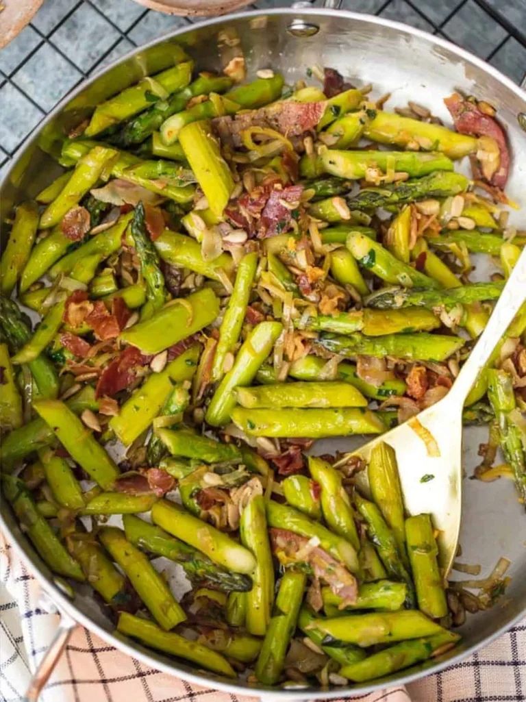 Sauteed Asparagus with Pancetta