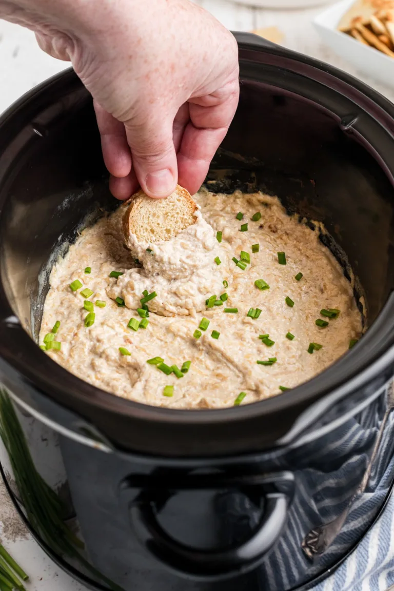 Slow Cooker French Onion Dip