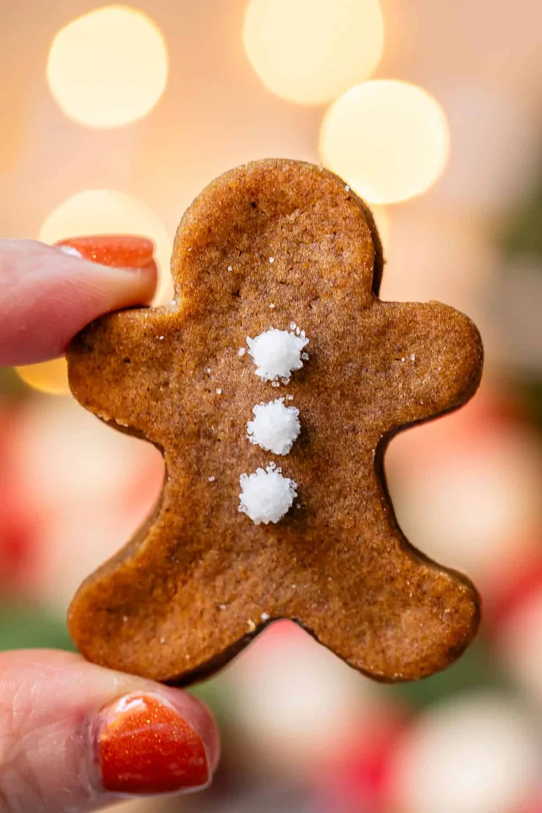 Unbelievably Soft and Chewy Gingerbread Man Cookies (No Spread!)