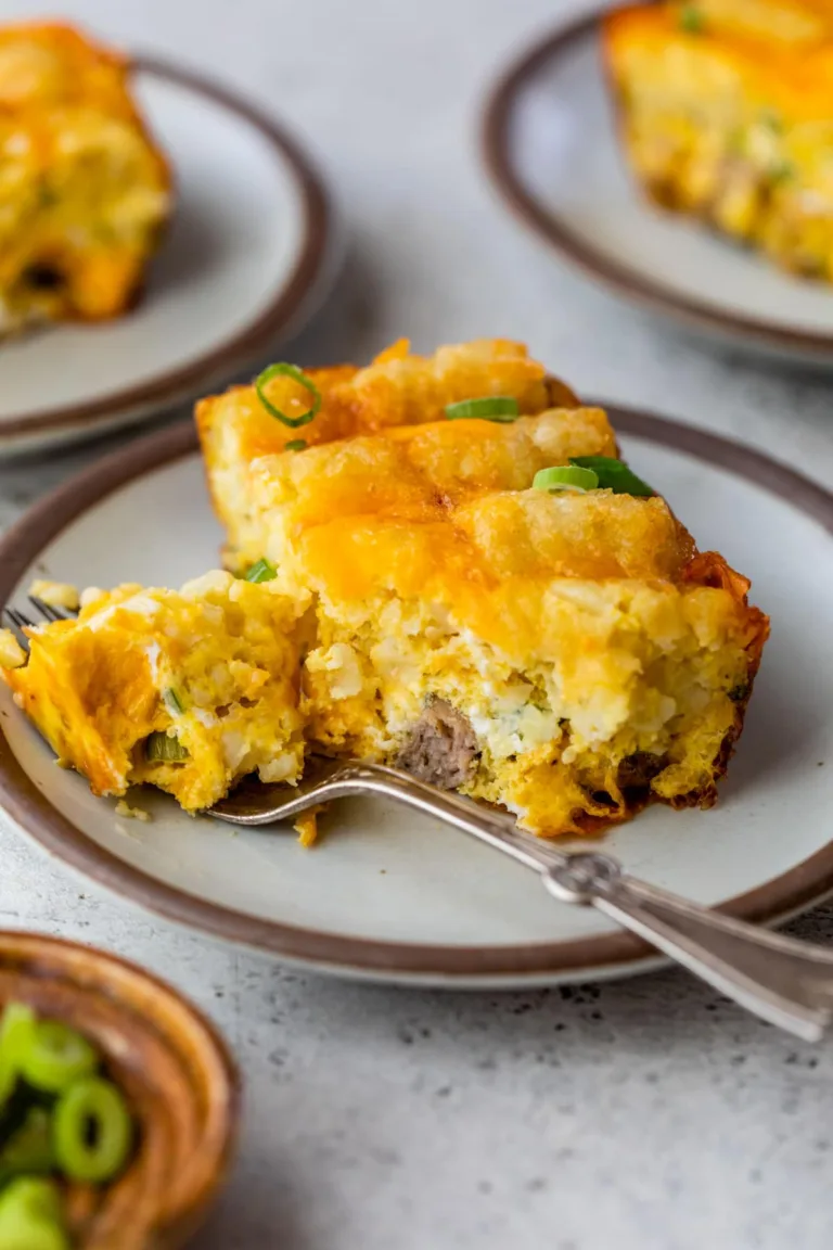 Easy Tater Tot Breakfast Casserole (With Make-Ahead Options!)
