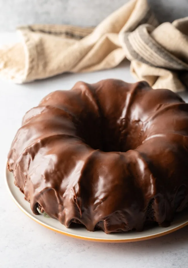 Triple Chocolate Bundt Cake (Olive Oil Cake)