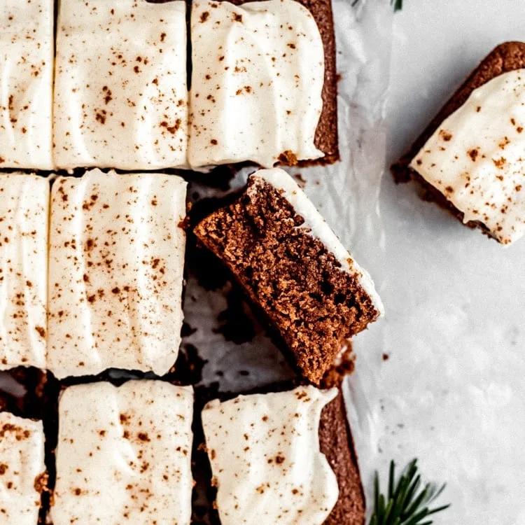 One Bowl Gluten Free Gingerbread Snacking Cake