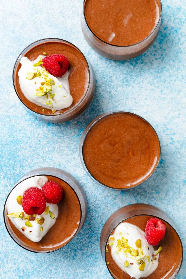 Dark Chocolate and Olive Oil Mousse