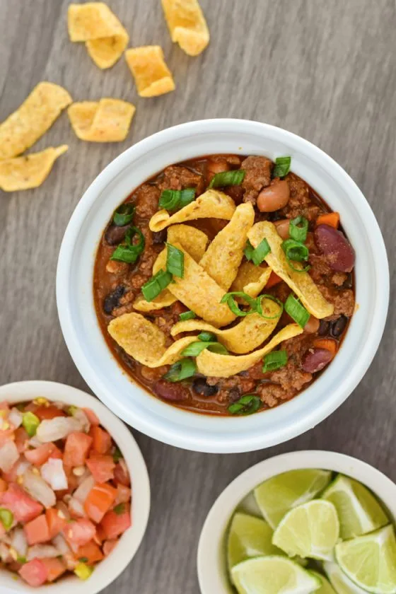 Stovetop Beef and Bean Chili