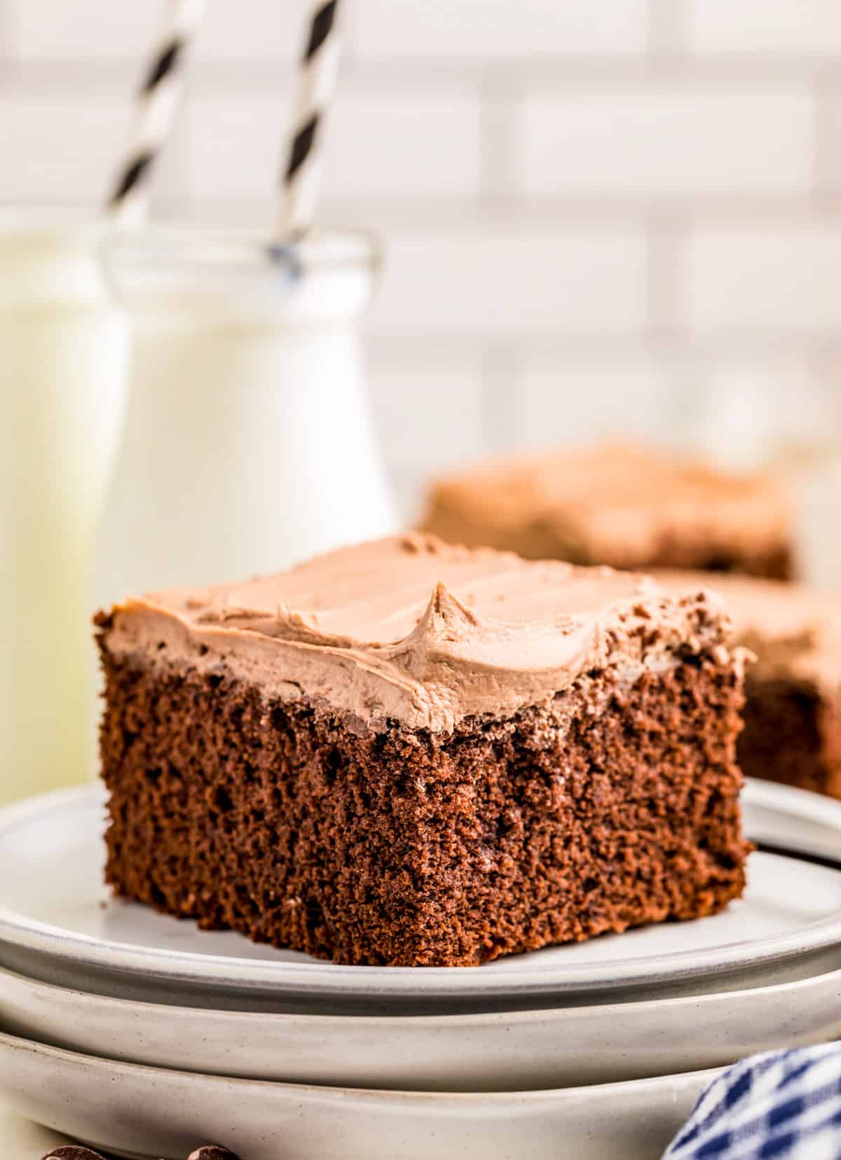 Easy Chocolate Cake (9×13-inch Pan)