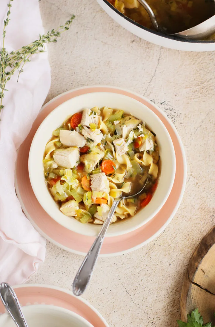 Homestyle Chicken Noodle Soup
