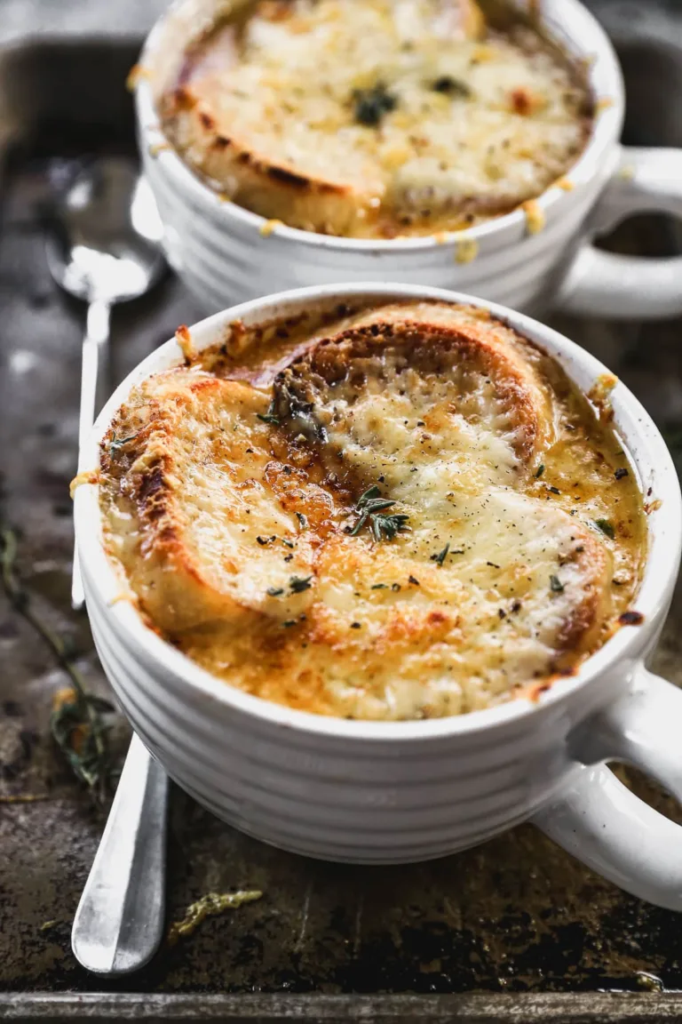 Classic French Onion Soup — Made in a Crockpot!