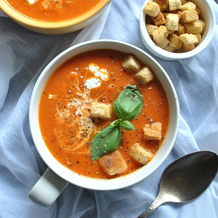 Simple Small Batch Tomato Soup Recipe