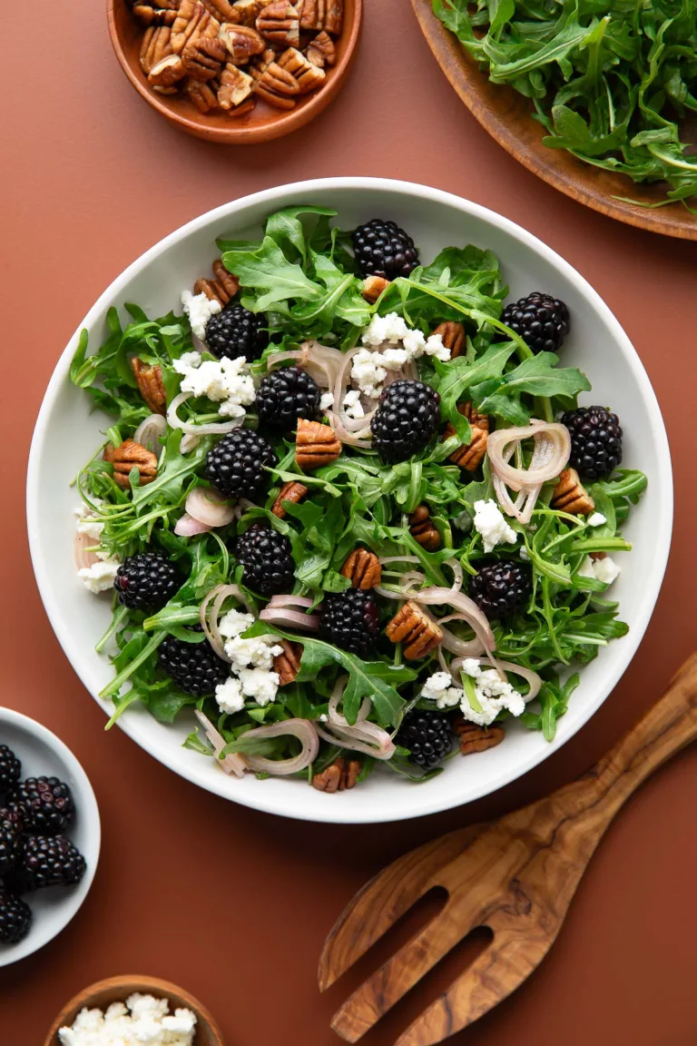 Blackberry Arugula Salad