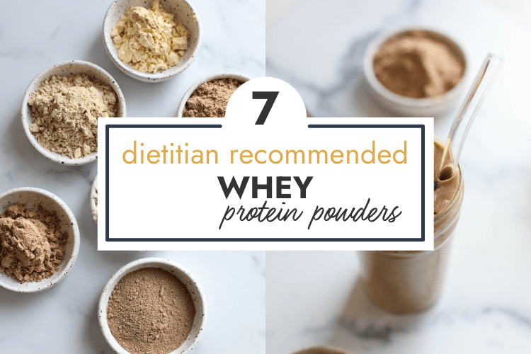 The Best Whey Protein Powder (Dietitian Approved and Tested 2024)