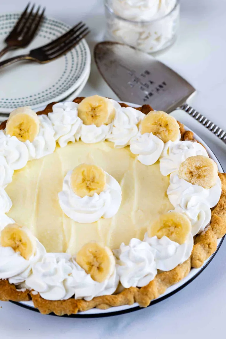 Banana Cream Pie Recipe from scratch