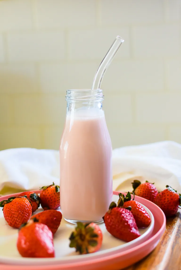 Homemade Strawberry Milk Recipe