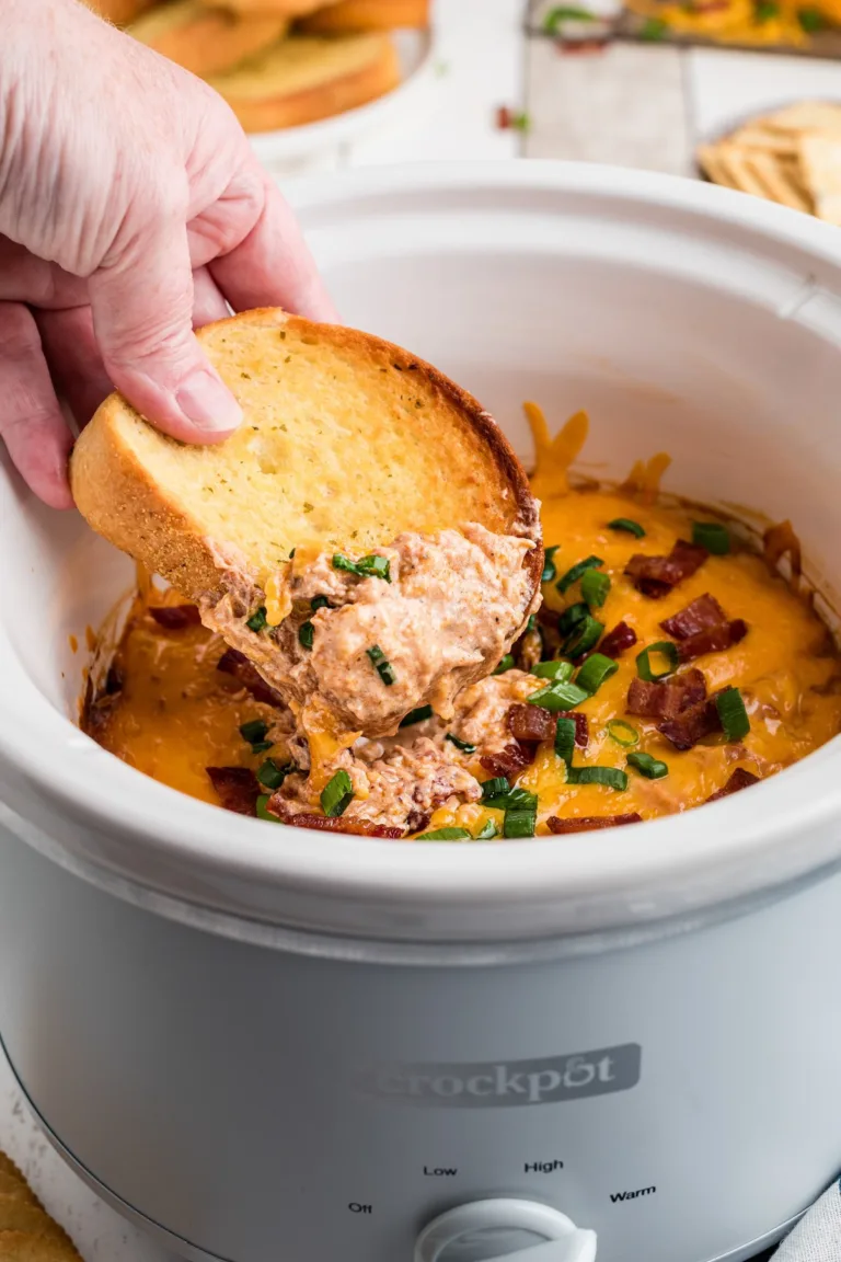 Slow Cooker Barbecue Chicken Dip