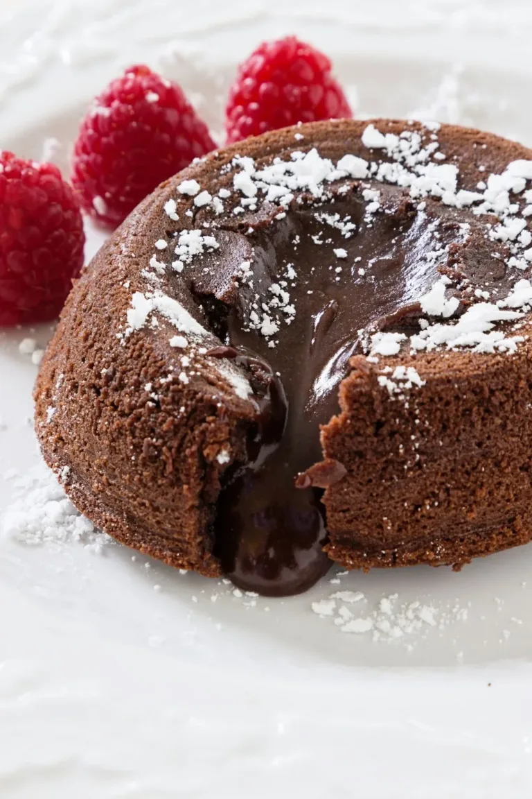 Easy Chocolate Lava Cake with Brownie Mix