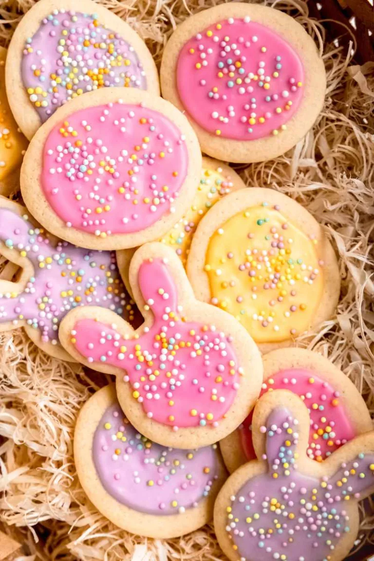 Easter Sugar Cookies With Easy Decorating