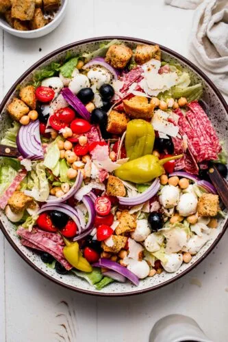 Simple Italian Chopped Salad Recipe