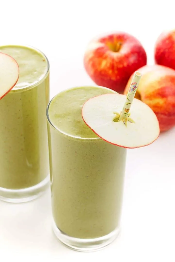 Carrot Apple Ginger Green Smoothie