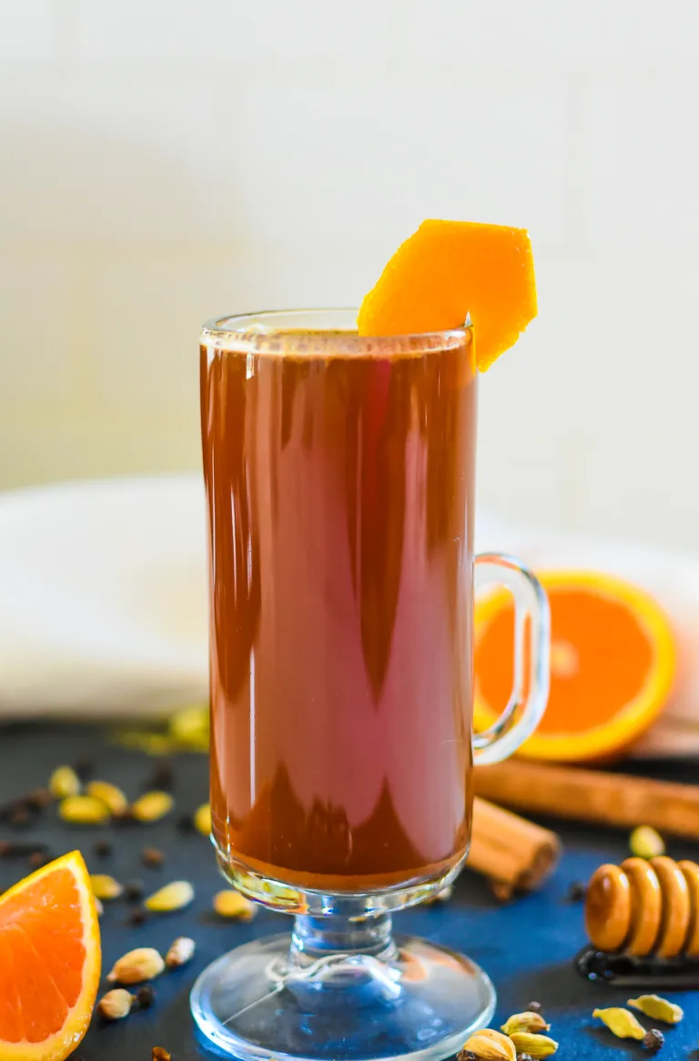 Chai Hot Toddy with Bourbon