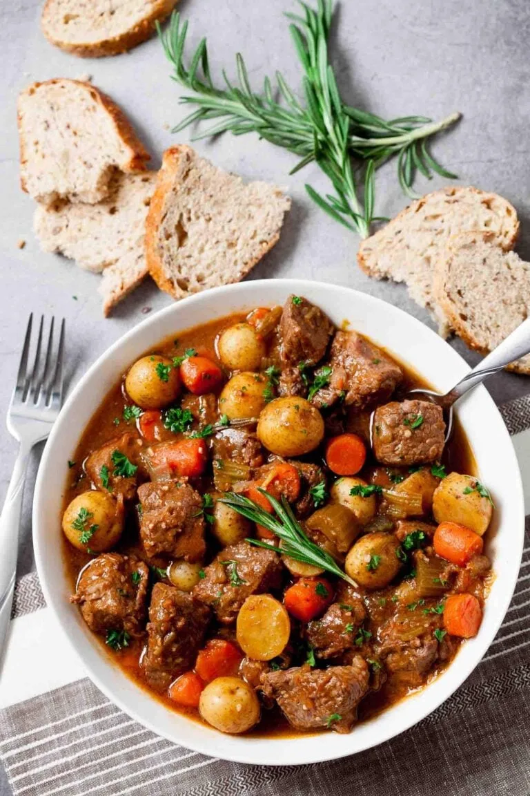 Irish Guinness Beef Stew (Instant Pot, Slow Cooker, or Stovetop)