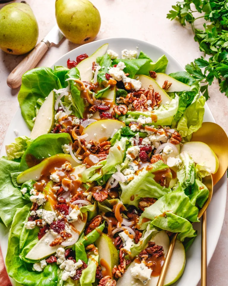Pear Gorgonzola Salad