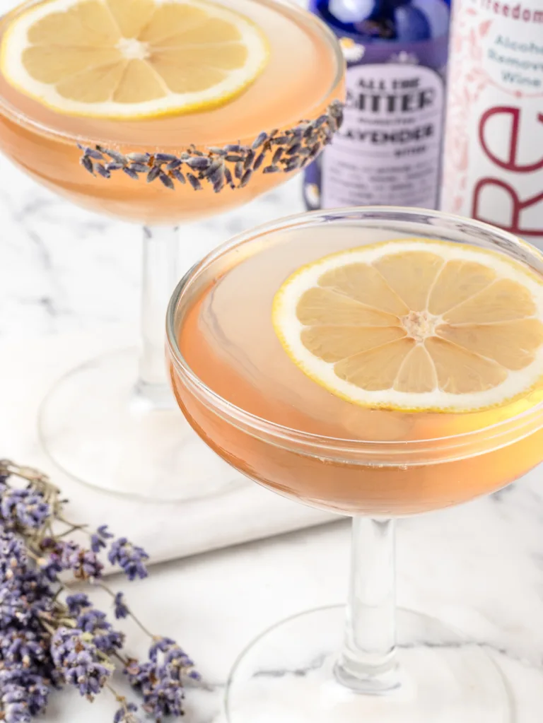 Sparkling Lavender Mocktail