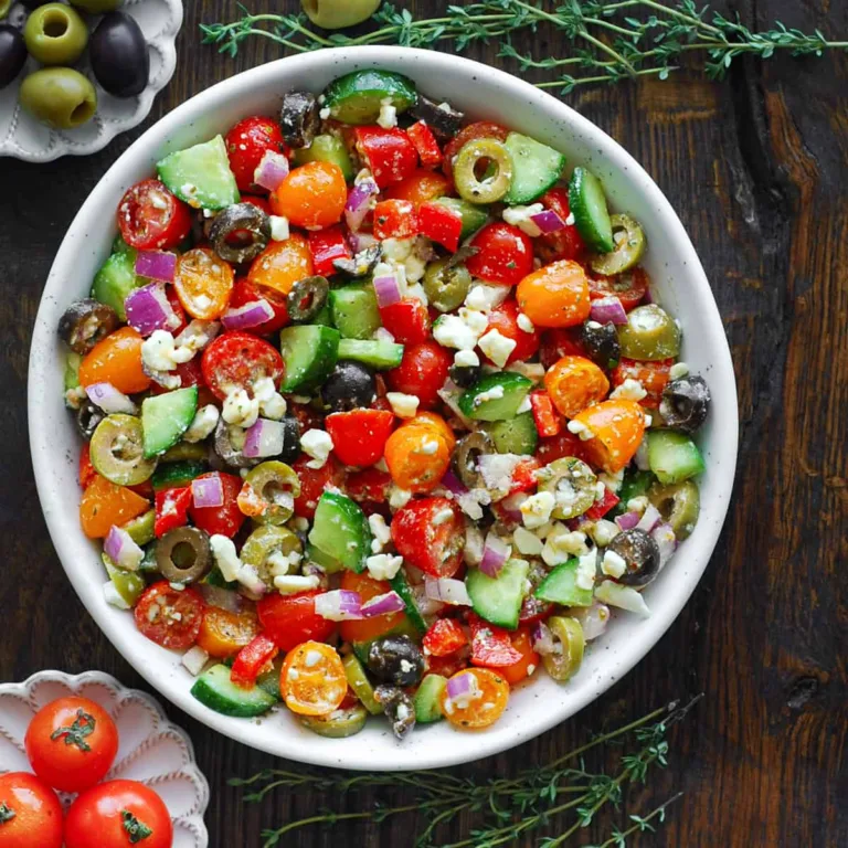 The Most Amazing Greek Salad