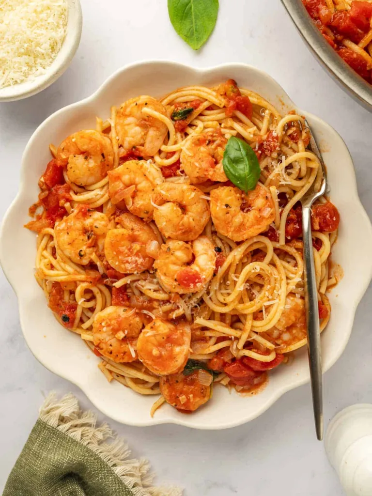Shrimp Spaghetti 