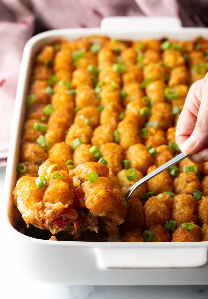 Cowboy Casserole with Tater Tots