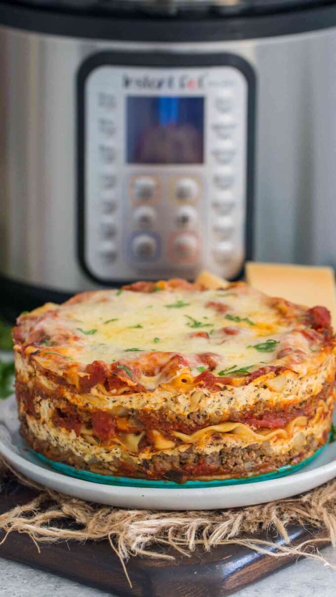 The Ultimate Instant Pot Lasagna [Video]
