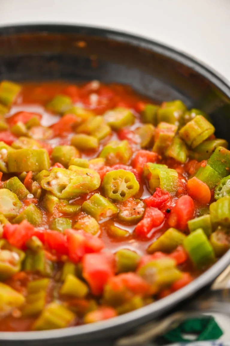 Okra and Tomatoes