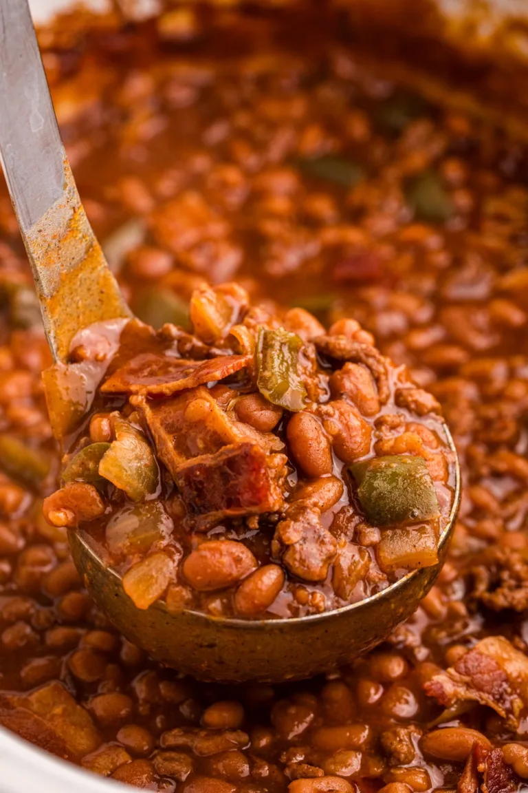 Slow Cooker Land Your Man Baked Beans