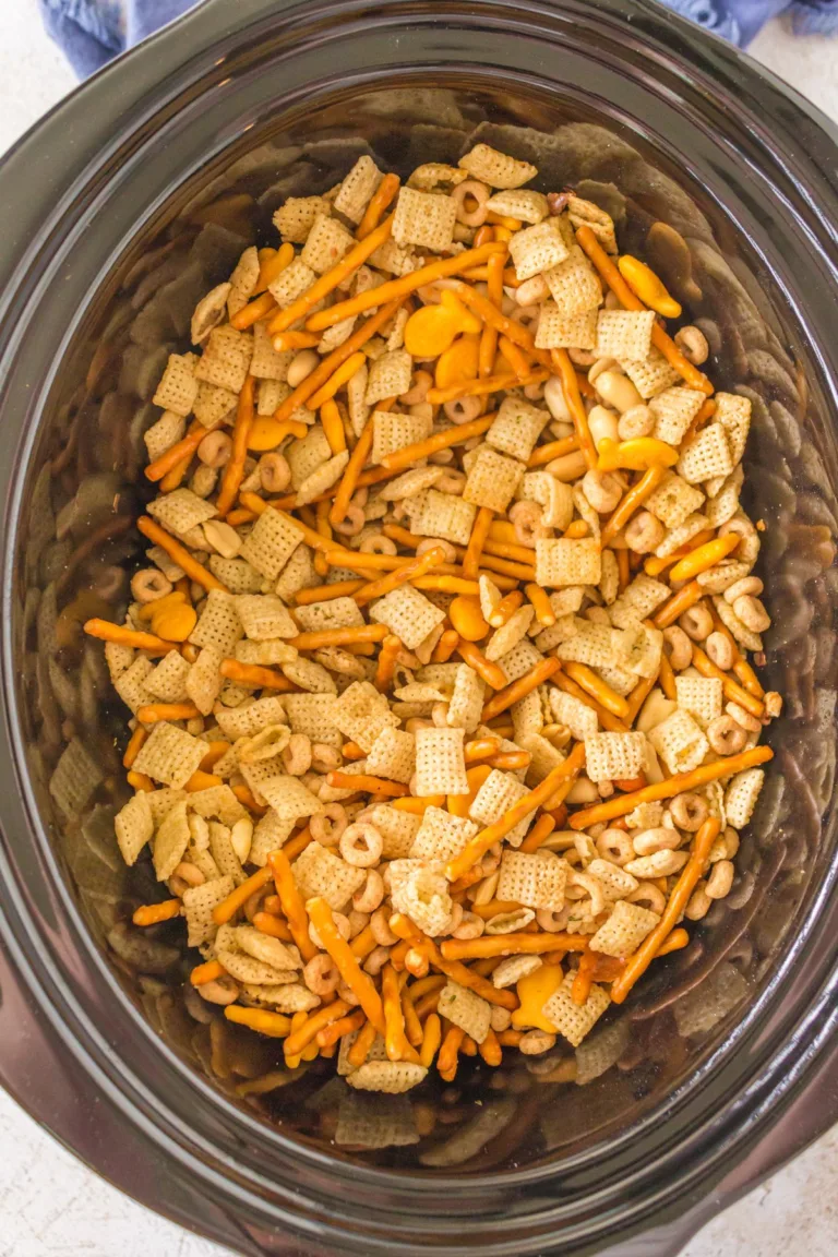 Slow Cooker Ranch Chex Mix