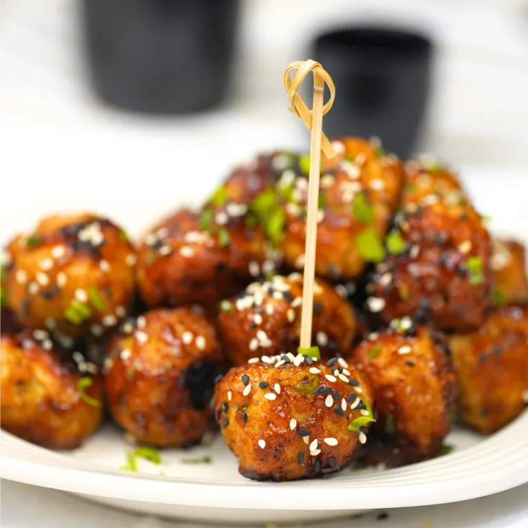 Teriyaki Chicken Meatballs Recipe