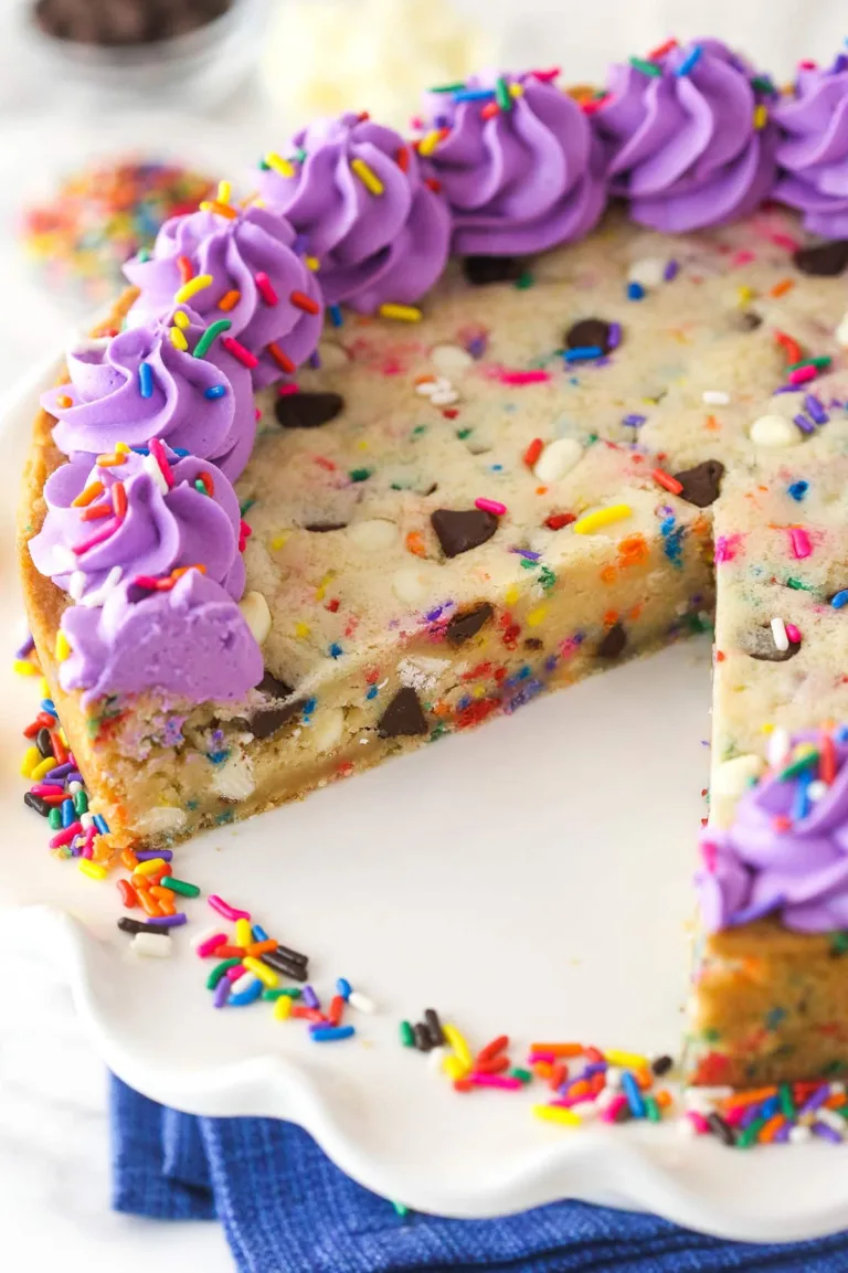 Funfetti Cookie Cake