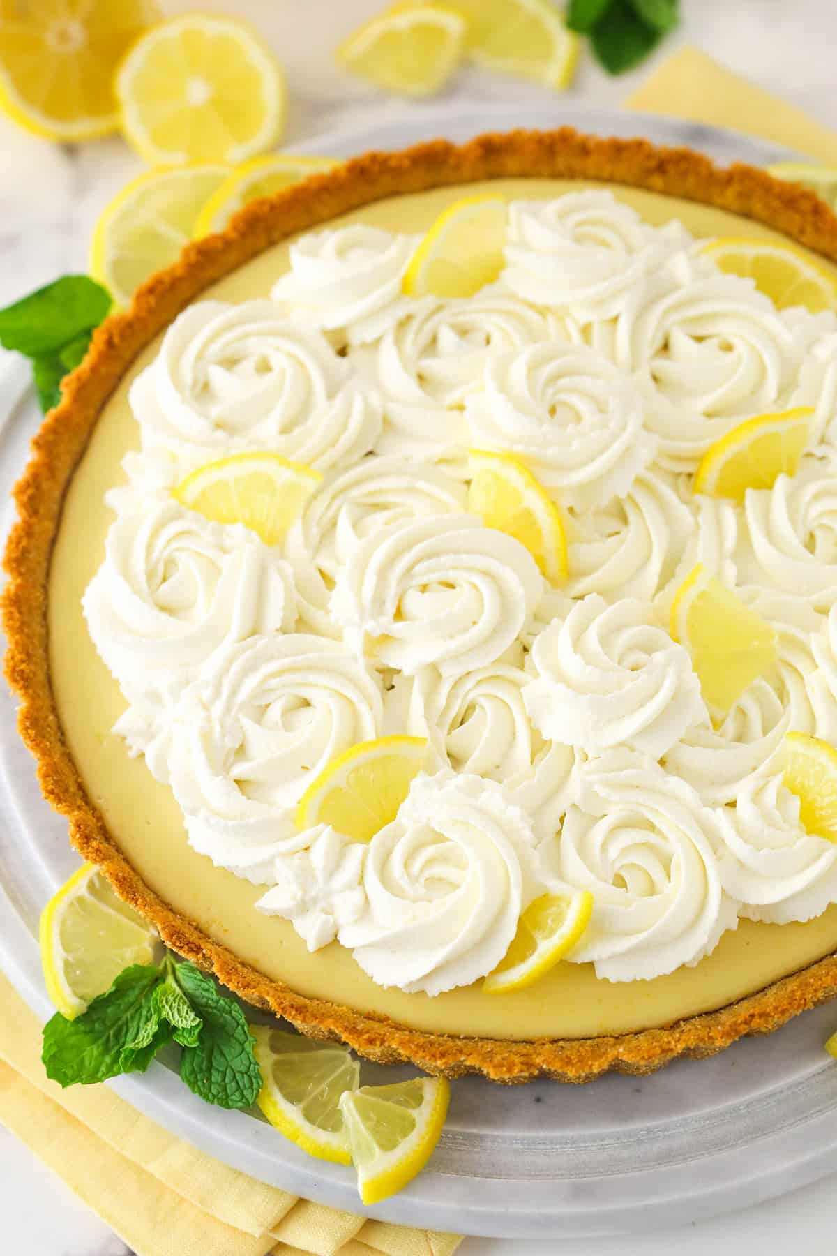 Creamy Lemon Tart Recipe