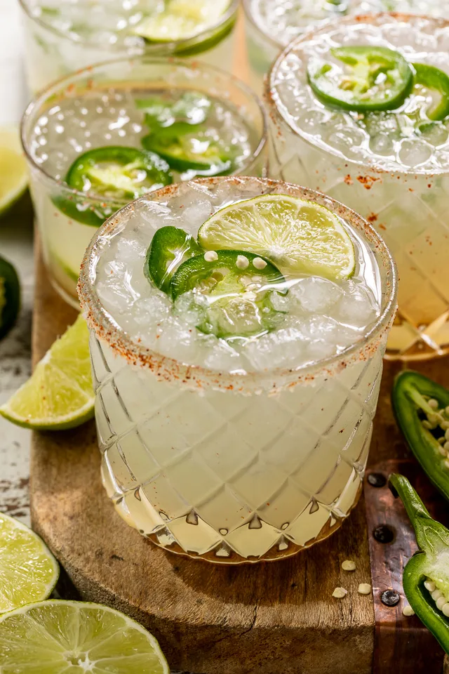 Spicy Jalapeño Margaritas for a Crowd