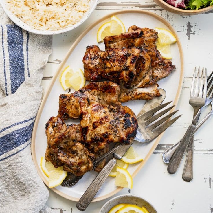 Chicken Thigh Marinade (Grilled or Baked)